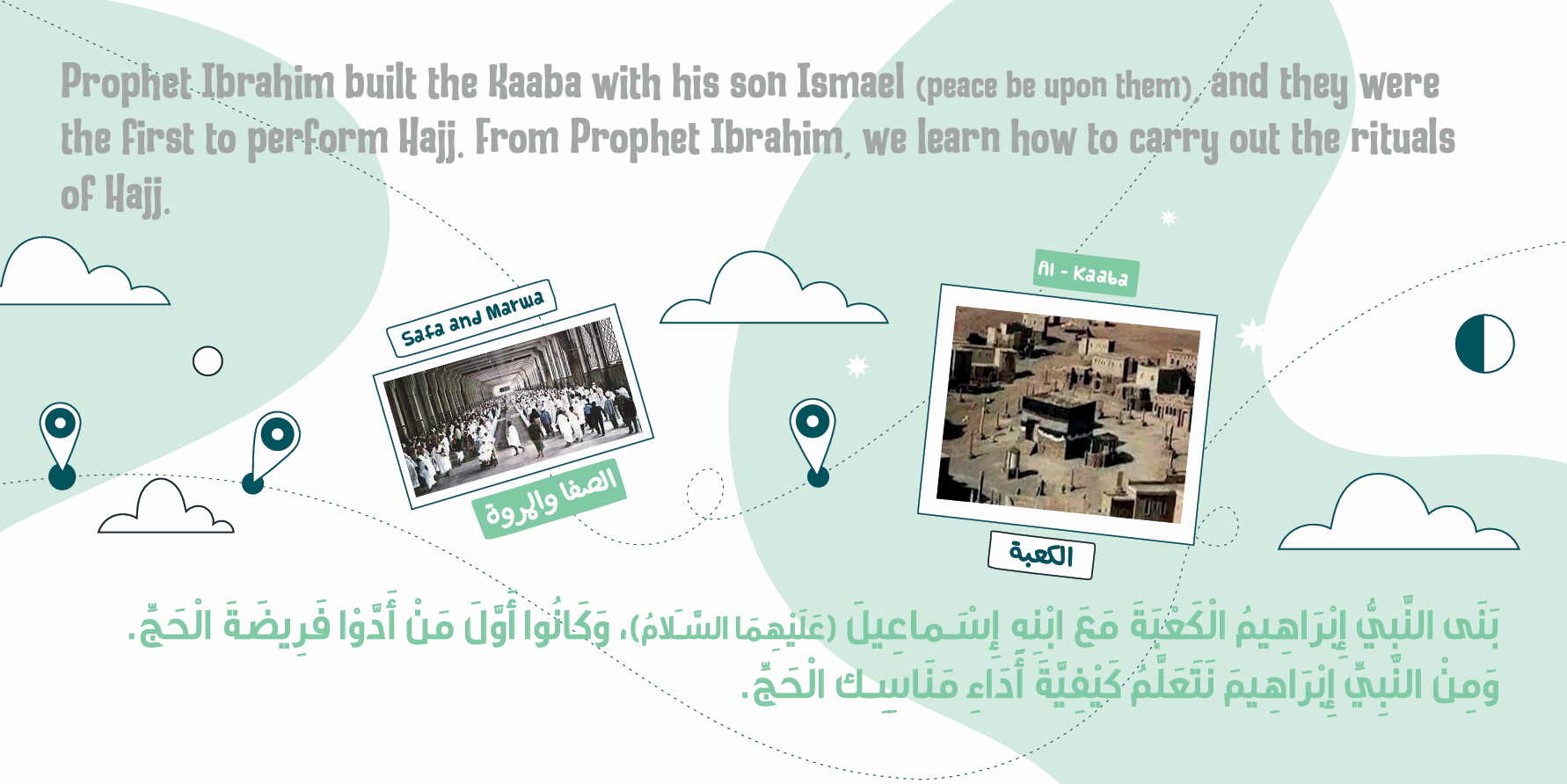 Holy Mosques Board Books (Set of 3) – مجموعة المساجد المقدسة (3 كتب) | Arabic Kids Book + Free Audiobook