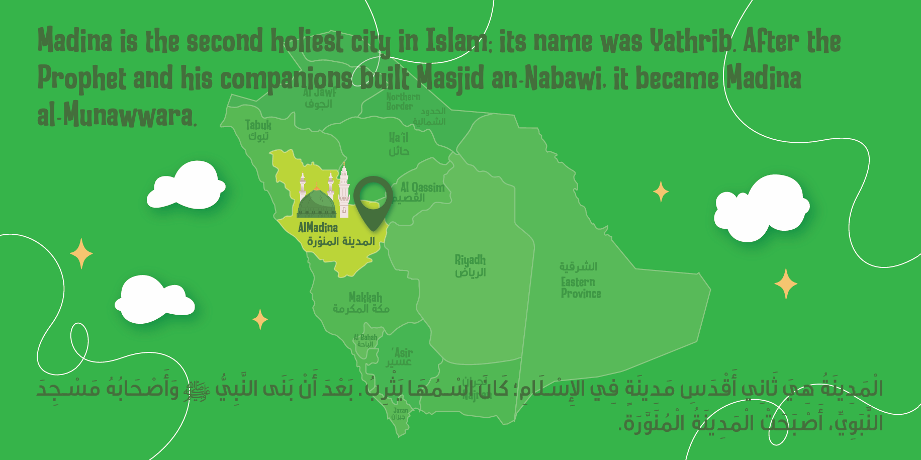 Holy Mosques Board Books (Set of 3) – مجموعة المساجد المقدسة (3 كتب) | Arabic Kids Book + Free Audiobook