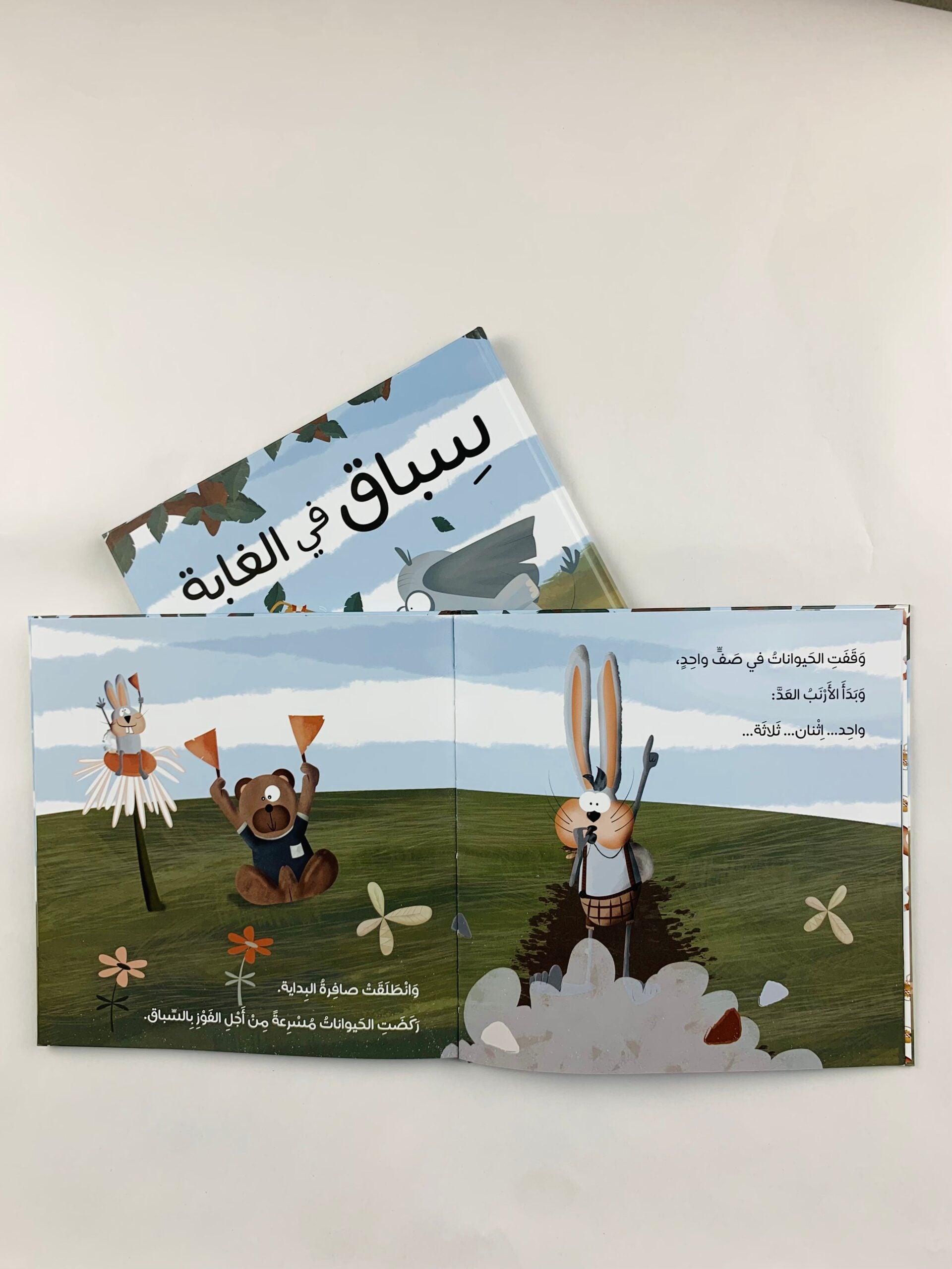 Race in the Forest – سباق في الغابة | Arabic Kids Book + Free Audiobook